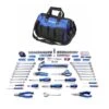 Jeu D'outils Kobalt, 276 Morceaux, Noir Et Bleu, Sac Fourre-tout