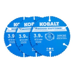 Ensemble De 3 Lames De Scie Circulaire Kobalt En Acier à Coupe Rapide De 4 Po Pour Coupe à Sec Seulement -Kobalt Soldes Magasin 45595008c L