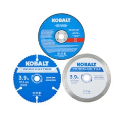 Ensemble De 3 Lames De Scie Circulaire Kobalt En Acier à Coupe Rapide De 4 Po Pour Coupe à Sec Seulement -Kobalt Soldes Magasin 45595008e L