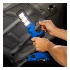 Lumière De Travail Kobalt 24 V Max, 700 Lumens, Sans Fil, Bleue Et Noire Sans Batterie 9 Lumière De Travail Kobalt 24 V Max, 700 Lumens, Sans Fil, Bleue Et Noire Sans Batterie -Kobalt Soldes Magasin 45595010e L