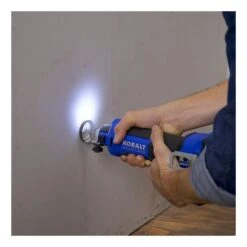 Outil De Découpe Rotatif Sans Fil Kobalt 24 V Max, Moteur Sans Balai, Bleu Et Noir, Outil Seul Sans Batterie -Kobalt Soldes Magasin 45595012e L