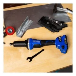 Meuleuse à Matrice Kobalt 24 V Max Sans Fil à Moteur Sans Balai, Bleue Et Noire, Outil Seul Sans Batterie -Kobalt Soldes Magasin 45595013e L