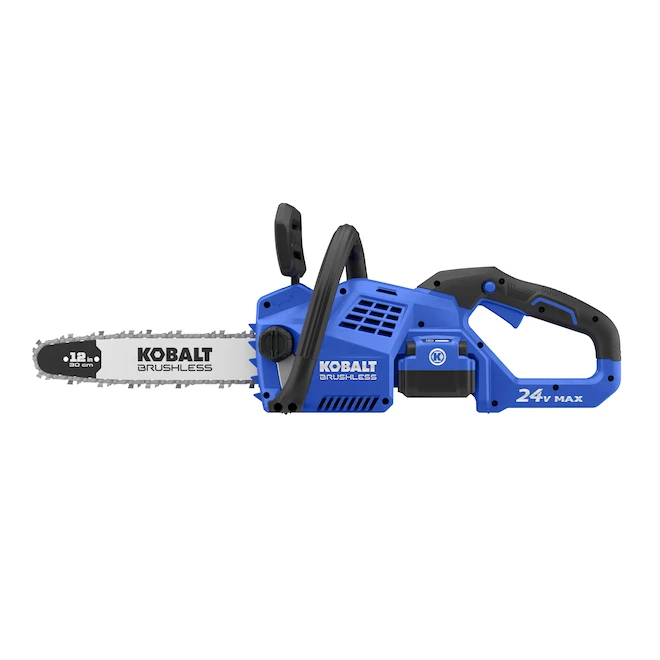Ensemble De Scie à Chaîne Sans-fil, Kobalt, 24V 12 Po Lithium Ion, 1 Batterie Incluse 1 Ensemble De Scie à Chaîne Sans-fil, Kobalt, 24V 12 Po Lithium Ion, 1 Batterie Incluse