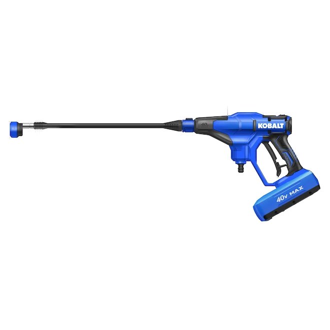 Laveuse à Pression électrique Portative De 40 V Par Kobalt, 2 Ah, 600 Lb/po², Bleu 3 Laveuse à Pression électrique Portative De 40 V Par Kobalt, 2 Ah, 600 Lb/po², Bleu – Image 3